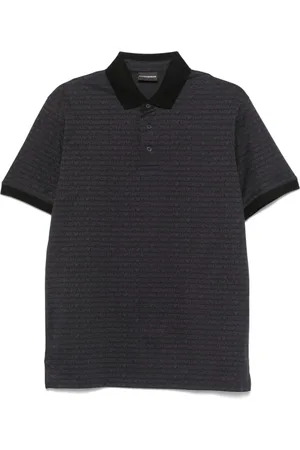 Emporio Armani Top, Herre, Sort, S, Sorte T-shirts og Polos med korte ærmer