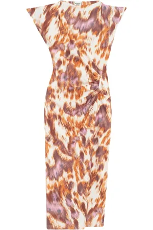 Isabel Marant Kjole, Dame, Flerfarvet, XS, Elegante Kjole Samling