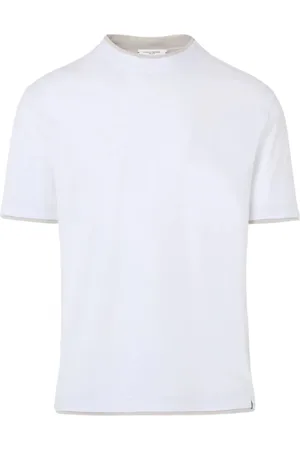 Paolo Pecora Top, Herre, Hvid, L, Hvide T-shirts og Polos