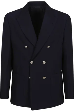 ELEVENTY Jakke, Herre, Blå, 2XL, Uld, Stilfulde Jakker Samling