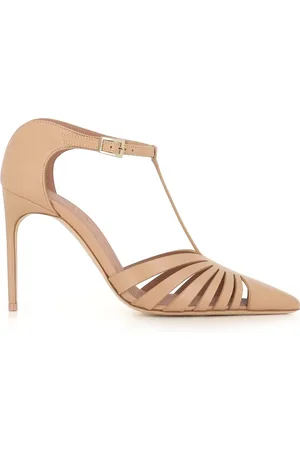 MALONE SOULIERS Sko, Dame, , 40 EU, Læder, Nude læder T-strop hæle