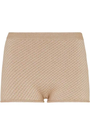 Fendi Shorts, Dame, , S, Bomuld, Ikoniske Shorts med FF Motif