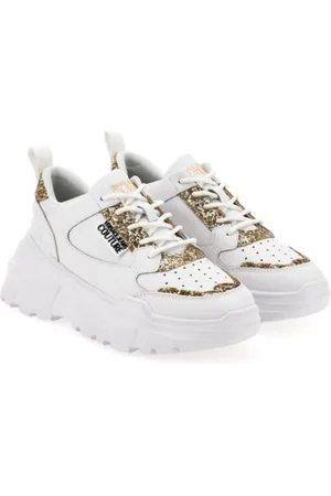 VERSACE Sko, Dame, Hvid, 37 EU, Sneakers