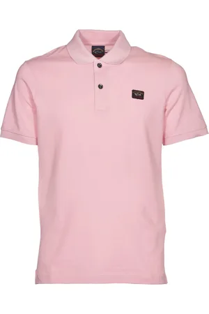 Paul & Shark Top, Herre, Lyserød, 5XL, Polo Bluser