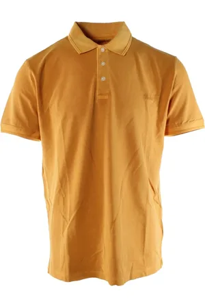 Woolrich Top, Herre, Gul, XL, Bomuld, Gul Polo Shirt Bomuld Elastan