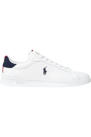 Ralph Lauren Sko, Herre, Hvid, 42 EU, Lavtop Sneakers
