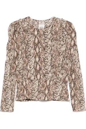 Isabel Marant Top, Dame, , S, Uld, Top med Stilfuldt Design