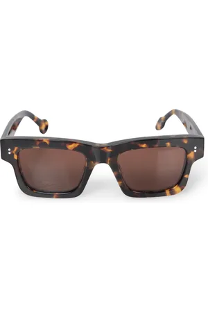 J.W.Anderson Tilbehør, Dame, Brun, ONE SIZE, Vintage Tortoiseshell Acetat Solbriller