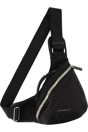 Givenchy Taske, Herre, Sort, ONE SIZE, Nylon, Sort Nylon G-zip Taske