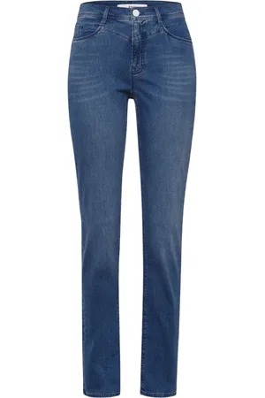Brax Jeans, Dame, Blå, L, Bomuld, Skinny Jeans