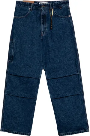DARKPARK Jeans, Herre, Blå, W30, Almindelige Fit Jeans