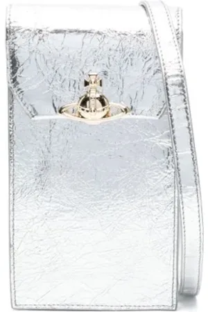 Vivienne Westwood Taske, Dame, Grå, ONE SIZE, Uld, Sølv I-Tech Skuldertaske