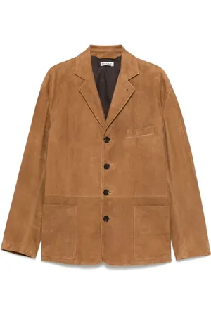 Bally Jakke, Herre, Brun, L, Karamelbrun knap-op jakke