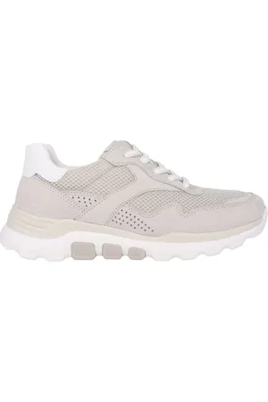 Gabor Sko, Dame, Grå, 37 1/2 EU, Rullende Sneaker - Grå Dame Sko