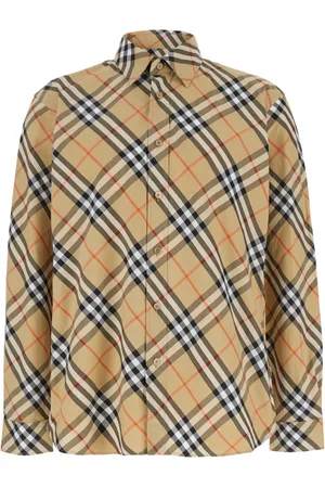Burberry Skjorte, Herre, , L, Bomuld, Klassisk Check Skjorte Bomuld Mand