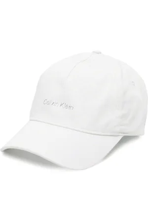 Calvin Klein Tilbehør, Dame, Hvid, ONE SIZE, Bomuld, Hats