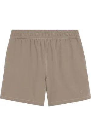 Ami Badetøj, Herre, Grå, S, Ash Grey Beachwear Elastisk Talje