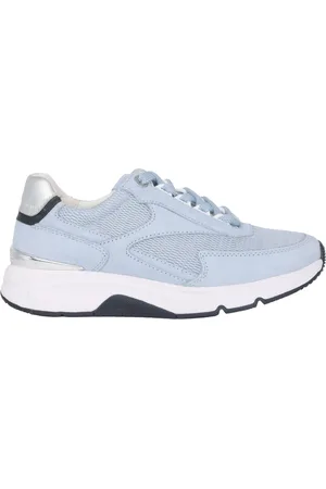 Gabor Sko, Dame, Blå, 38 1/2 EU, Rullende Sneaker i Blå