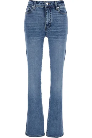 Frame Jeans, Dame, Blå, W26, Bomuld, Flared Leg Blå Jeans Kvinde Bomuldsblanding