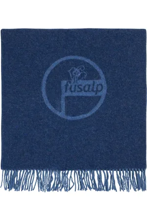 Fusalp Tilbehør, Dame, Blå, ONE SIZE, Uld, Jacquard Tørklæde