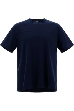 HERNO Top, Herre, Blå, 3XL, Blå T-shirts og Polos med Regular Fit