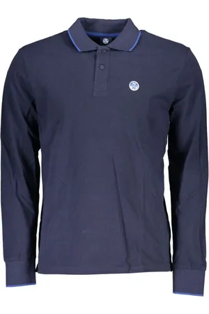 North Sails Top, Herre, Blå, 3XL, Bomuld, Bl Polo Skjorte i Bl for Mnd