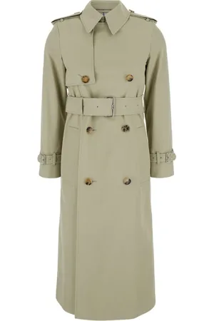 Burberry Frakke, Dame, , M, Bomuld, dobbeltradet trenchcoat til kvinde