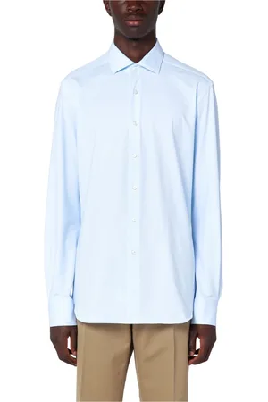 Xacus Skjorte, Herre, Blå, 4XL, Langærmet aktiv skjorte
