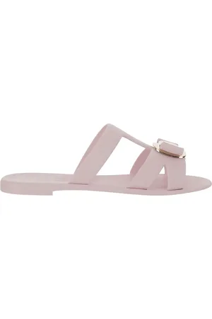Salvatore Ferragamo Sko, Dame, Lyserød, 37 EU, Moderne Sliders til Kvinder