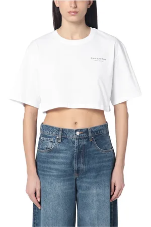 Serafini Top, Dame, Hvid, M, Kortærmet rund hals T-shirt