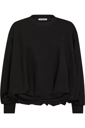 Co`Couture Sweathshirts & Hoodies, Dame, Sort, S, Ballon Monty Sweater