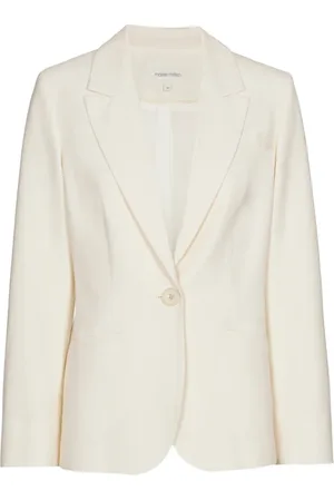 Marie Méro Jakke, Dame, , M, Uld, Ecru Blazer til alsidigt sofistikeret look