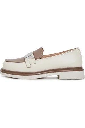 CESARE GASPARI Sko, Dame, , 39 EU, Uld, Runde spids blokhæl loafers