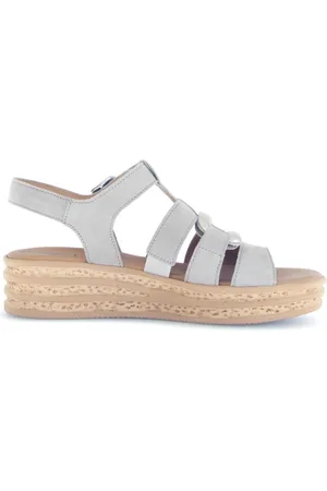 Gabor Sko, Dame, Grå, 35 1/2 EU, Grå Kvinders Sandalkollektion