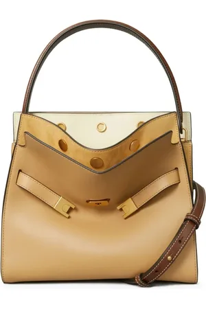 Tory Burch Taske, Dame, , ONE SIZE, Lee Radziwill Lille Dobbelt Tote Taske