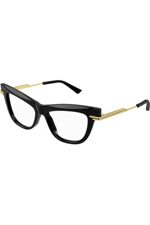 Bottega Veneta Tilbehør, unisex, Sort, 51 MM, Sorte brillestel