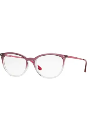 vogue Tilbehør, unisex, Lilla, 51 MM, Uld, Stilfulde Violet Ramme Briller