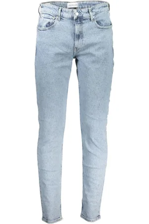 Calvin Klein Jeans, Herre, Blå, W30 L32, Bomuld, Lysblå Bomuld Herre Jeans