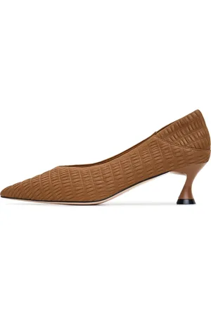 CESARE GASPARI Sko, Dame, Brun, 40 EU, Læder, Stiletto Heels Pumps Carol - Brun