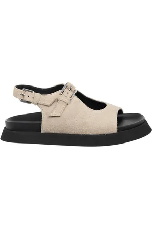 Moschino Sko, Dame, , 36 EU, Uld, Justerbare spænde rem sandaler