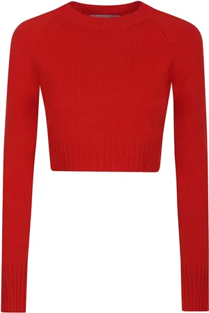 Max Mara Strik, Dame, Rød, XS, Jordbær Tank Top