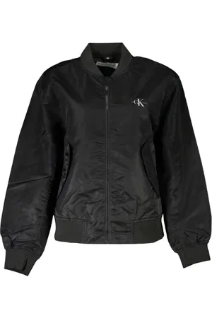 Calvin Klein Jakke, Dame, Sort, S, Elegant lynls sportsjakke