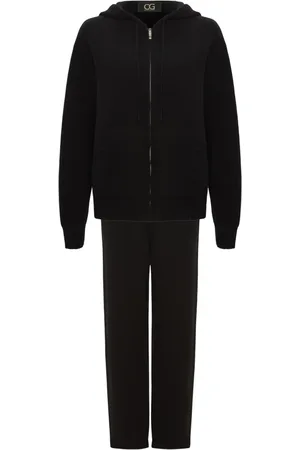 CESARE GASPARI Jumpsuits & Playsuits, Dame, Sort, M, Uld, Merino Hættetrøje Kostume Penelope - Sort