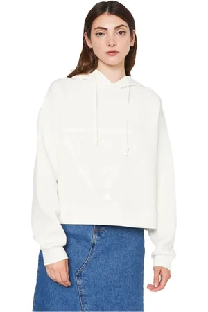 Guess Sweathshirts & Hoodies, Dame, , S, Bomuld, Logo Bomuld Hættetrøje