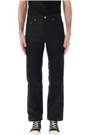 Rick Owens Jeans, Herre, Sort, W36, Sort Utility Pant Ss25