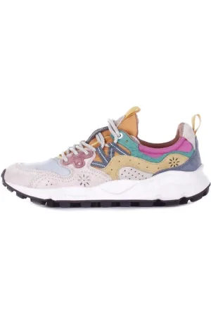 Flower Mountain Sko, Dame, Flerfarvet, 38 EU, Suede, Suede Gummisål Sneakers