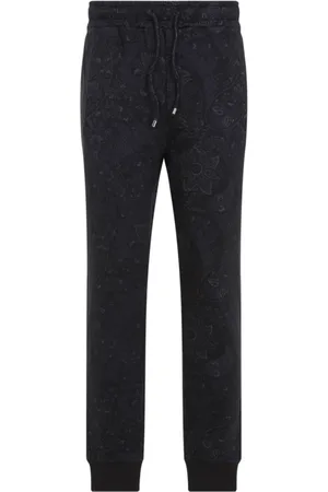 Etro Bukser, Herre, Blå, M, Bomuld, Blå Bukser Aw24