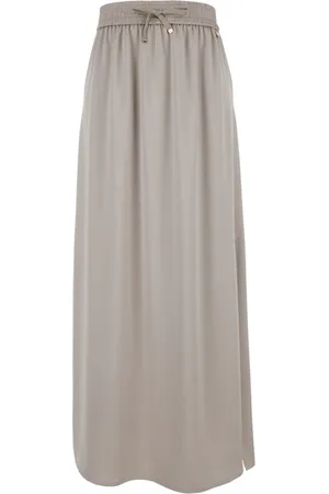 HERNO Nederdel, Dame, , M, Lang Nederdel Elastisk Talje Stretch