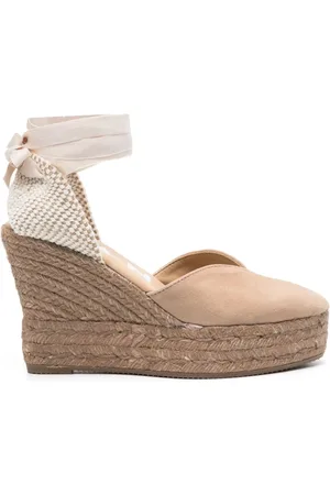 MANEBI Sko, Dame, Grå, 37 EU, Hamp, Grå Flade Sko Espadriller