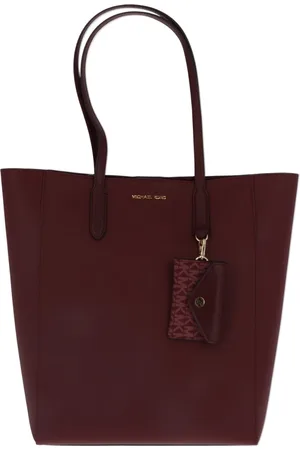 Michael Kors Taske, Dame, Brun, ONE SIZE, Uld, Quiltet Skuldertaske i Læder